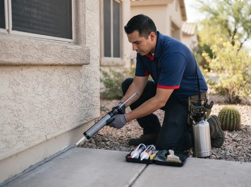 Bark Scorpion Physical Exclusion & Barrier Defense in Chandler, AZ