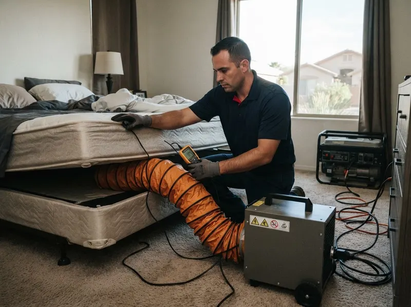 Bed Bug High-Thermal Thermal Remediation in Chandler, AZ