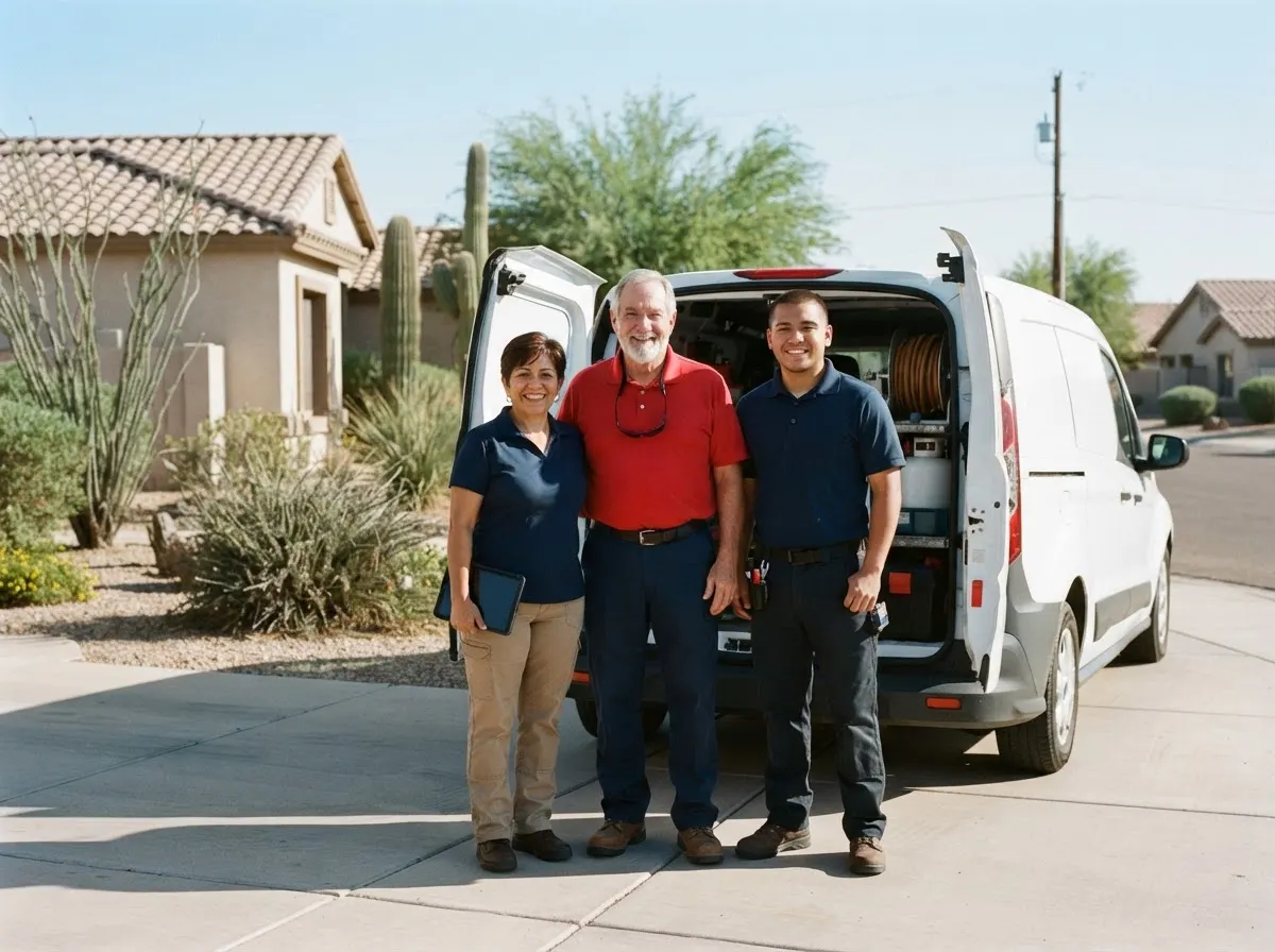 Iron Mesa Pest Control pest control service team in Chandler, AZ